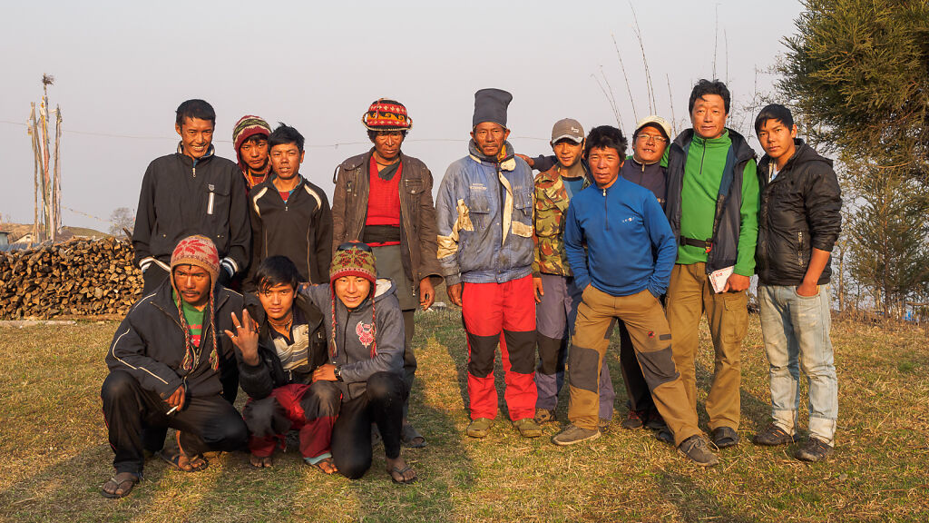 Kanchenjunga Trek - The team