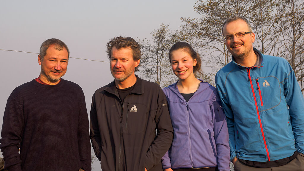 Kanchenjunga Trek - The team