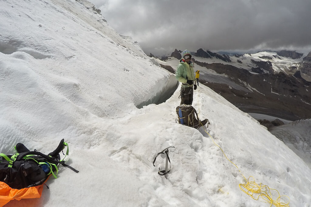 Climbing Mt. Nun