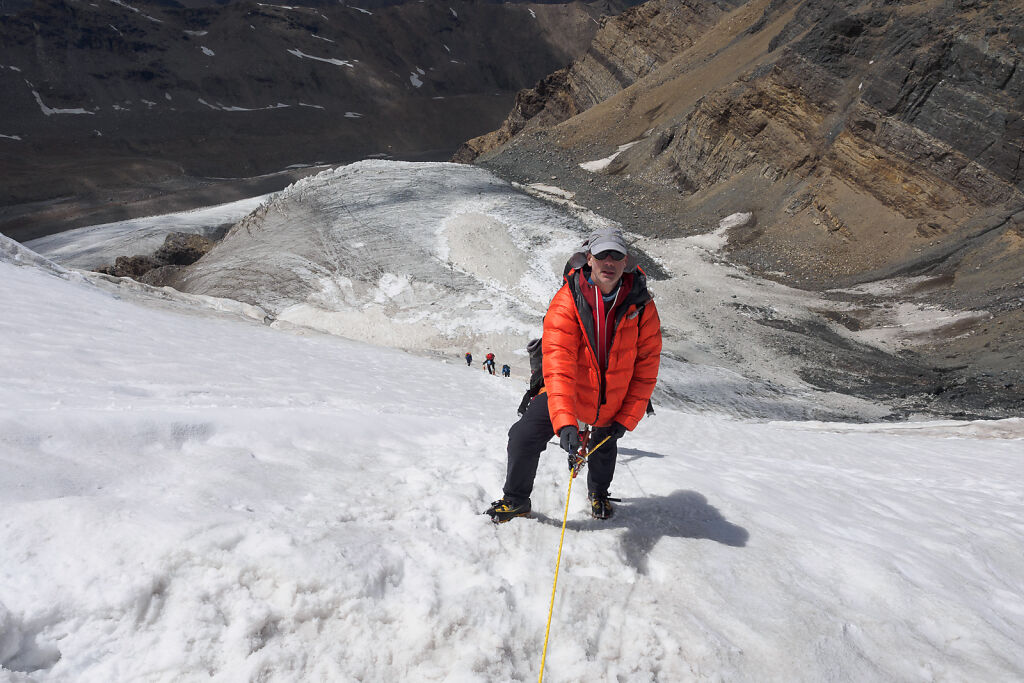 Climbing Mt. Nun