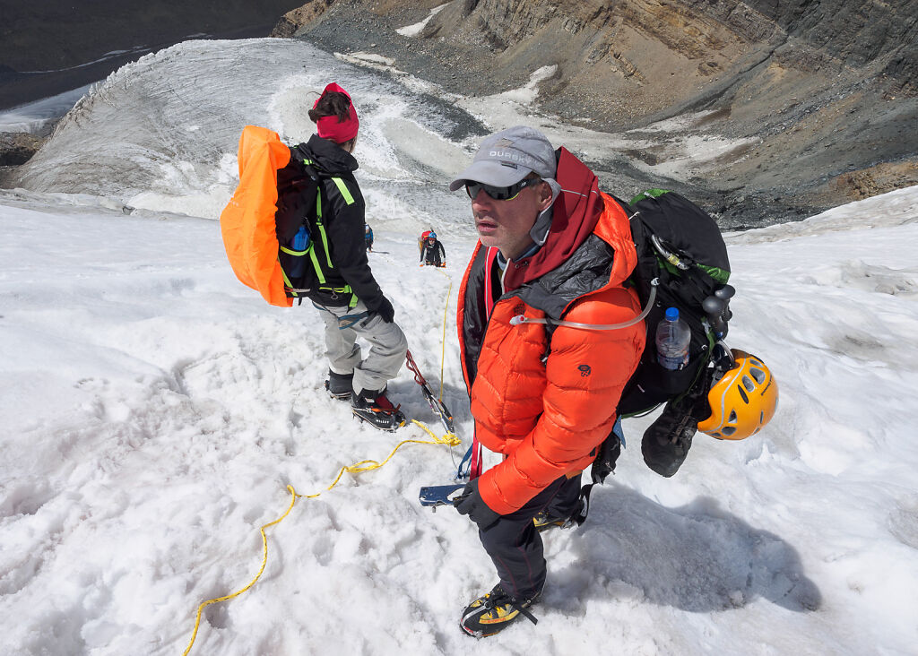Climbing Mt. Nun