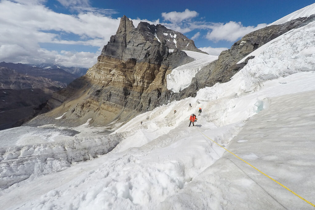 Climbing Mt. Nun