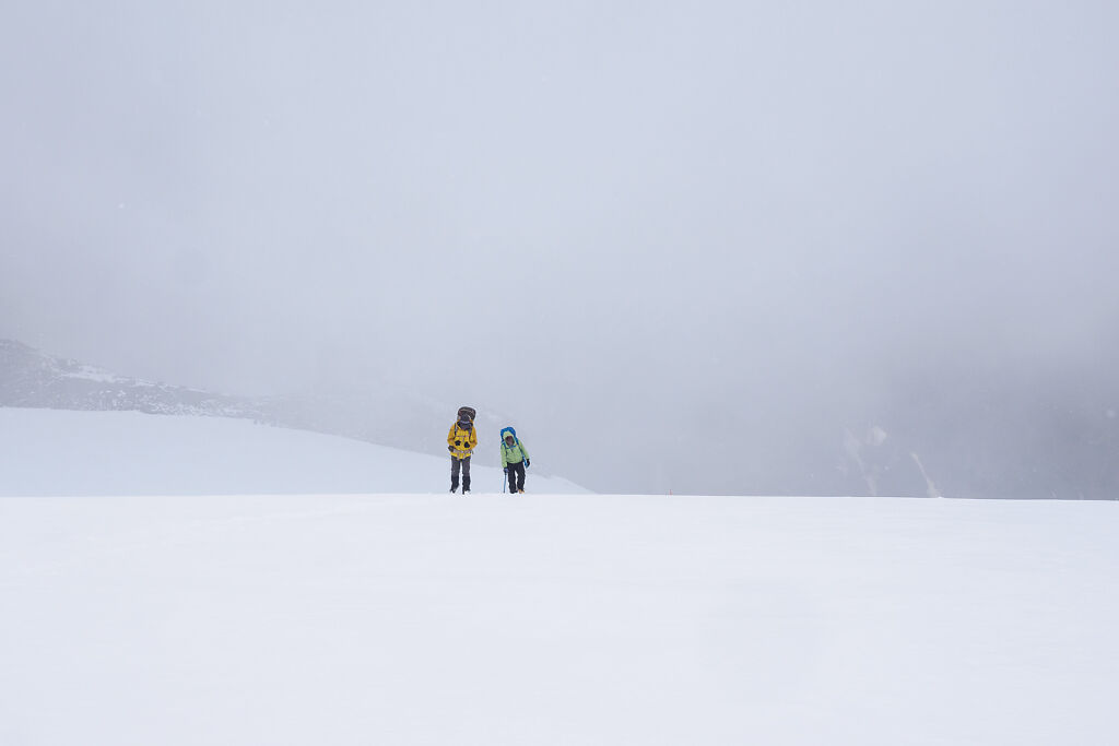 Climbing Mt. Nun