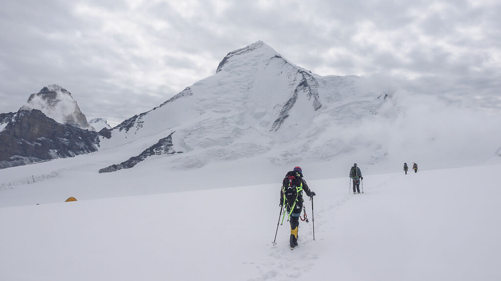 Climbing Mt. Nun