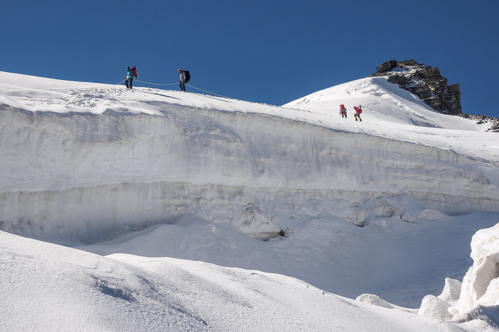 Climbing Mt. Nun