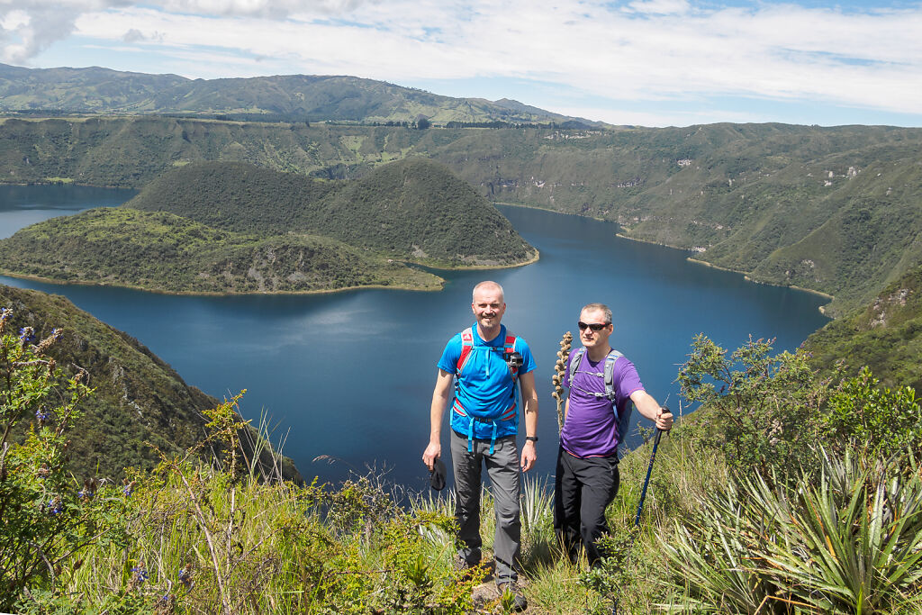 Cuicocha Lake and Otavalo