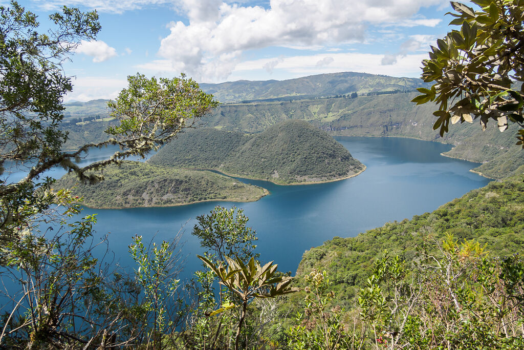 Cuicocha Lake and Otavalo